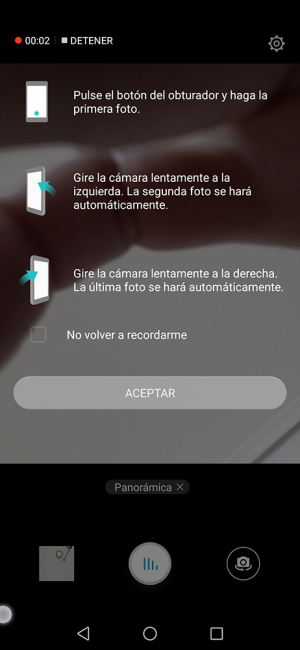 Honor 8X. Modo selfie panorámico
