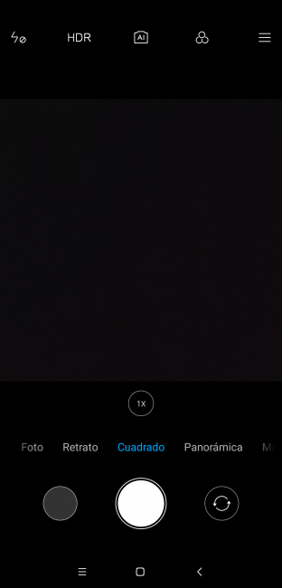 Aplicación Cámara Xiaomi Mi 8 Pro