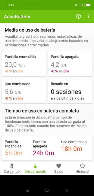 Consumo batería del Xiaomi Mi 8 Pro