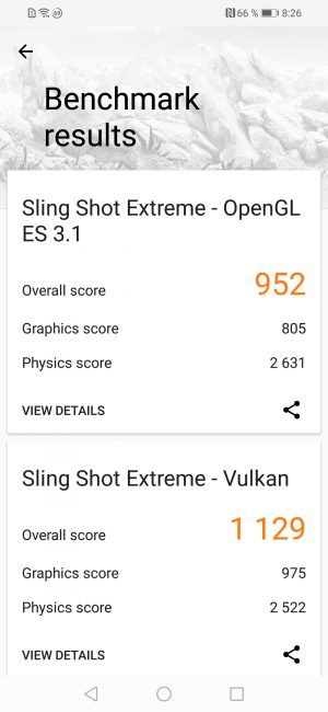 Resultados 3D Mark Honor 8X
