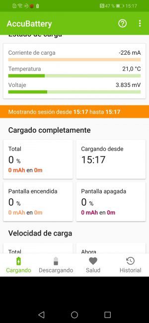 Uso batería del Honor 8X
