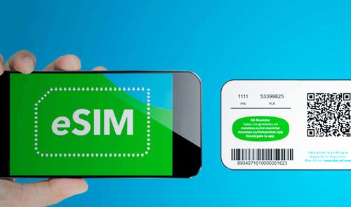 cómo activar esim de movistar en iphone