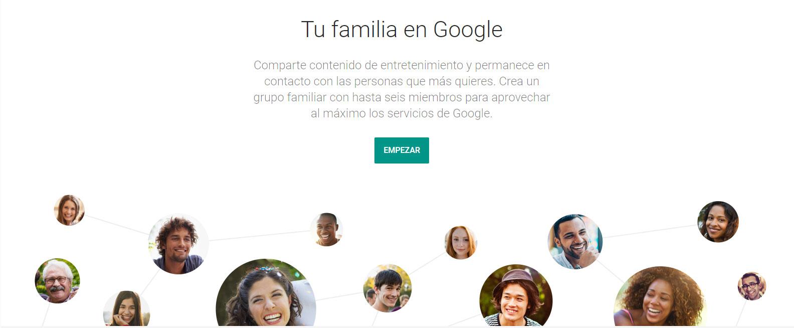 familia Google One