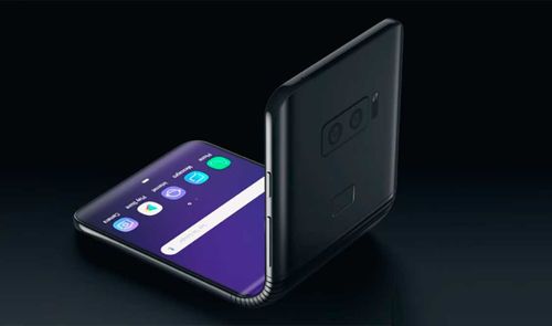 Móvil con pantalla plegable