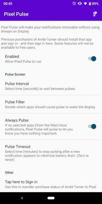 LED de notificaciones OnePlus 6T
