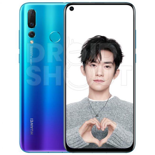 Huawei Nova 4 en color azul degradado