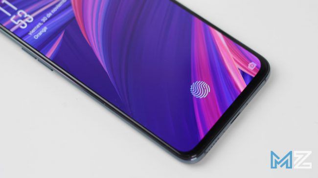 Lector de huellas del Oppo RX17 Pro