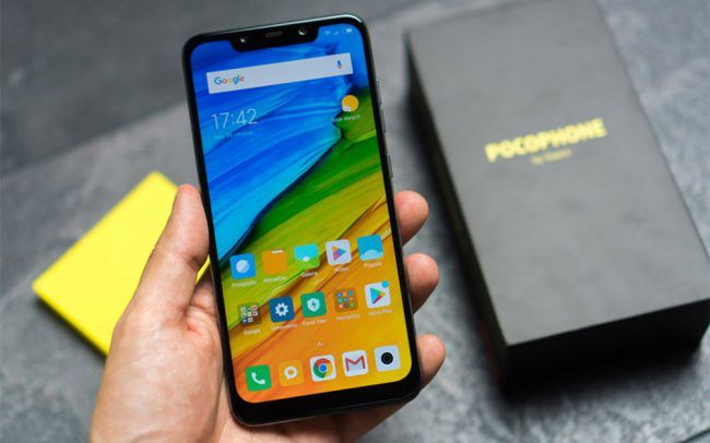Pantalla del Pocophone F1