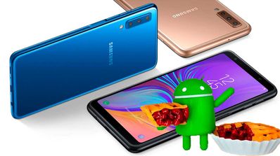 Android 9 para el Samsung Galaxy A7 de 2018