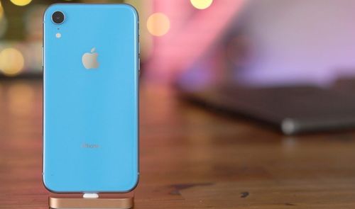 iPhone Xr fondo desenfocado