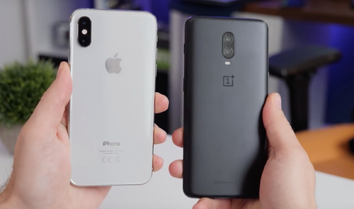 iphone xs vs oneplus 6t