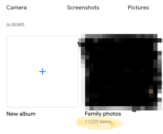 limite google fotos