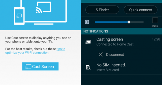 screen mirroring