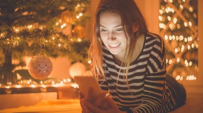 smartphone navidad