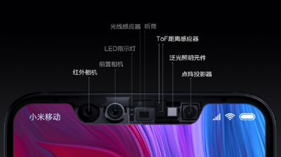 xiaomi mi 8 camara frontal