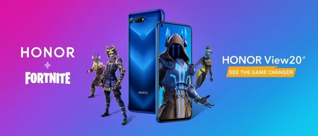 Honor View20 Fornite
