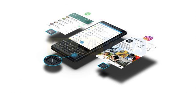Blackberry Key2 LE aplicaciones