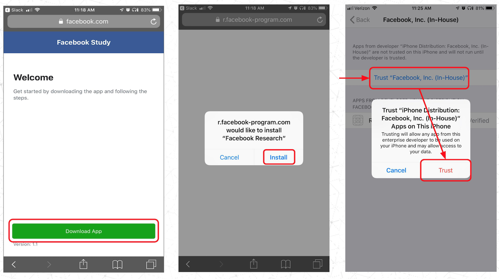 Facebook-Research-App-