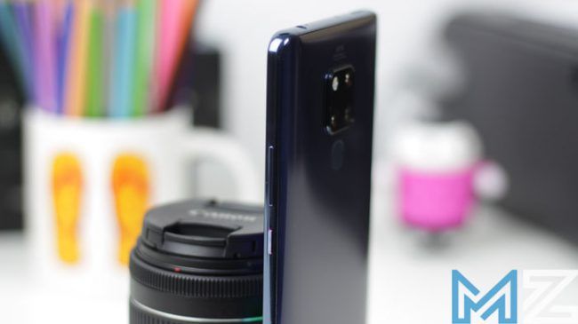 Botones laterales del Huawei Mate 20 X