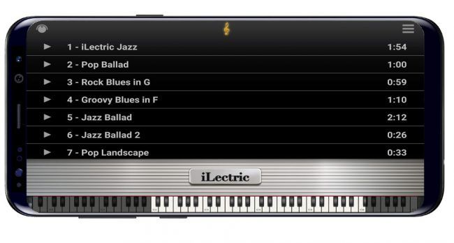 Canciones MIDI iLectric Piano