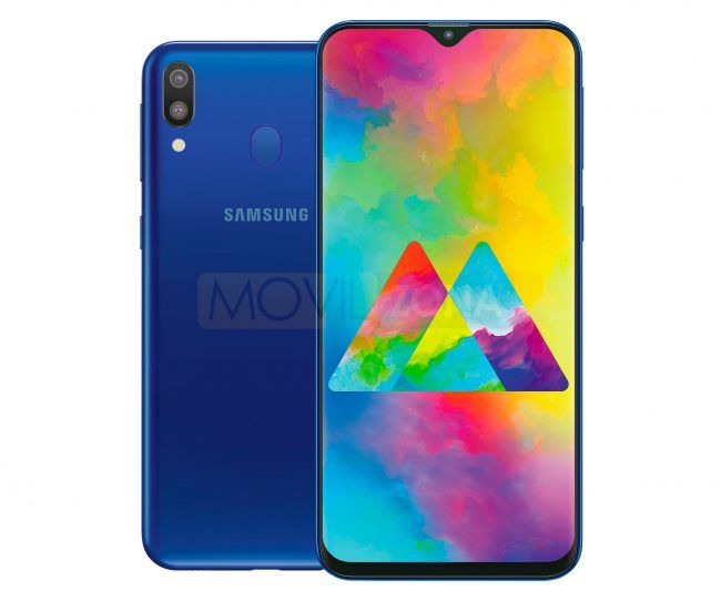 Samsung Galaxy M20 frontal