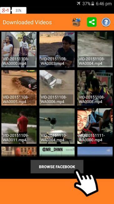 Video downloader android