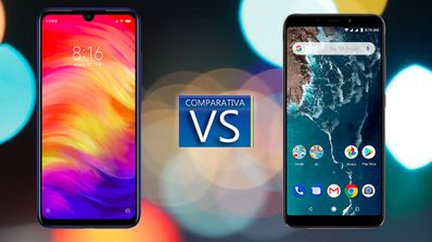 comparativa Redmi Note 7 Mi A2