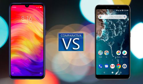 comparativa Redmi Note 7 Mi A2