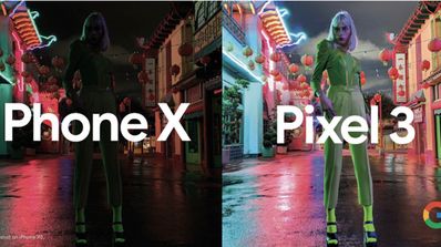 iphone xs google pixel 3