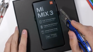 test resistencia xiaomi mi mix 3
