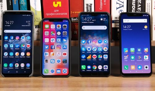 moviles samsung, apple, xiaomi