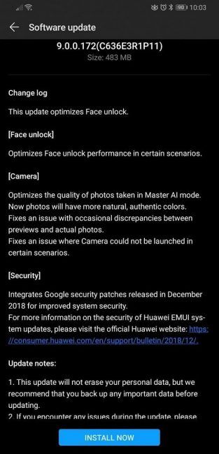 parche huawei mate 20 pro y huawei mate 20 x