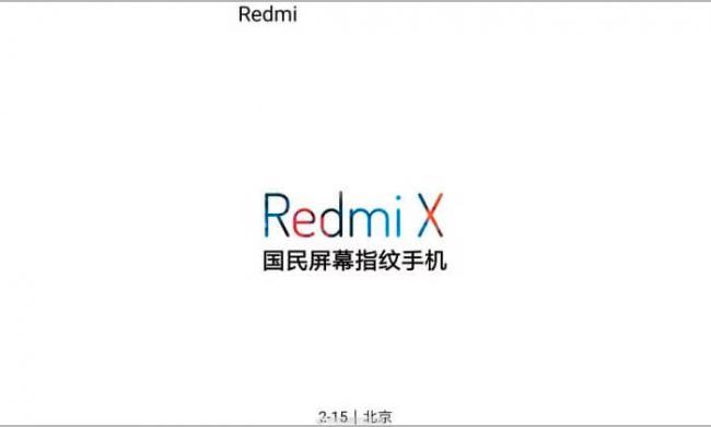 cartel redmi x