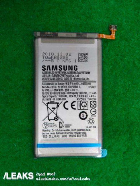 batería del Samsung Galaxy S10 Lite