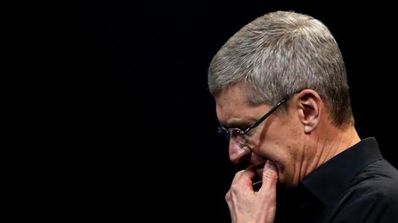 tim cook triste