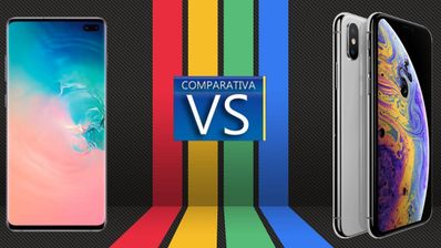 Comparativa Galaxy S10+ vs iPhone XS Max Portada