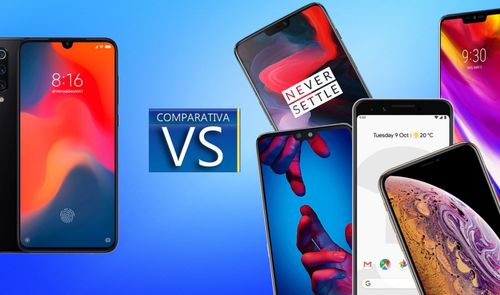 Comparativa Xiaomi Mi9 vs Topes de gama