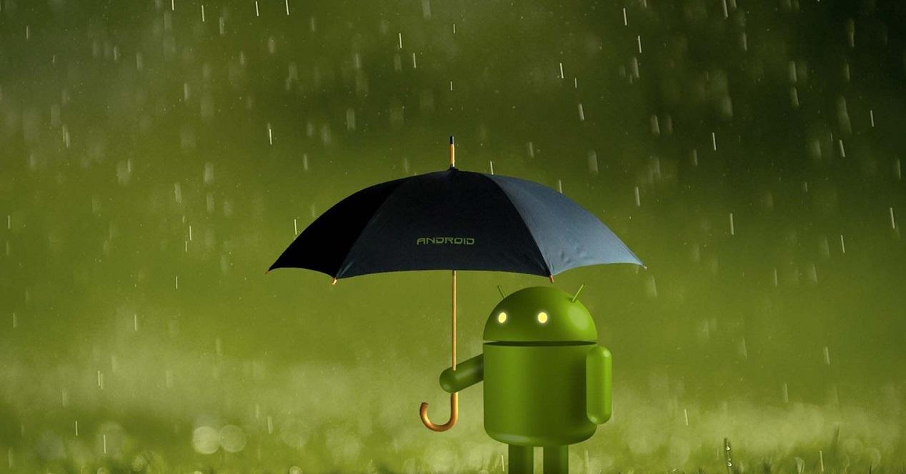 Android Lluvia