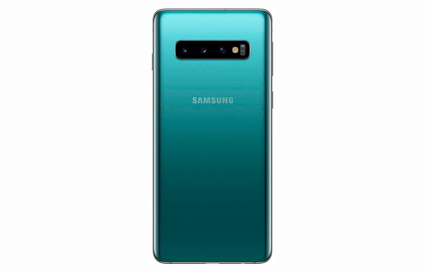 Samsung Galaxy S10 verde