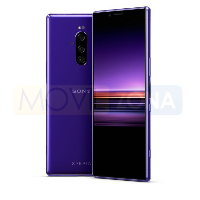 Sony Xperia X1 morado