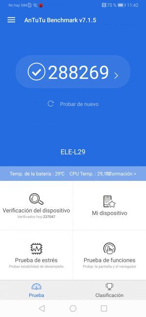 Antutu Huawei P30