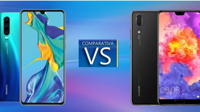Huawei P30 vs Huawei P20 portada