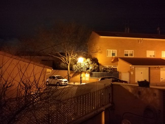 Foto por la noche Huawei Y7 2019