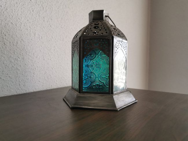 Foto en interior con cristal con el Huawei P30