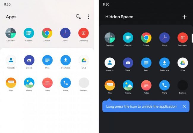Launcher-Drawer