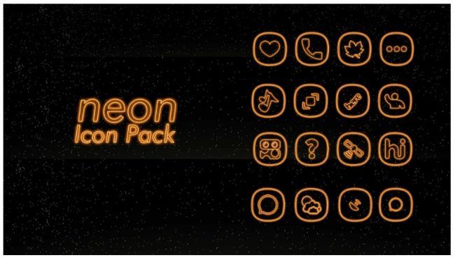 Aplicación Orange - icon packs for phones