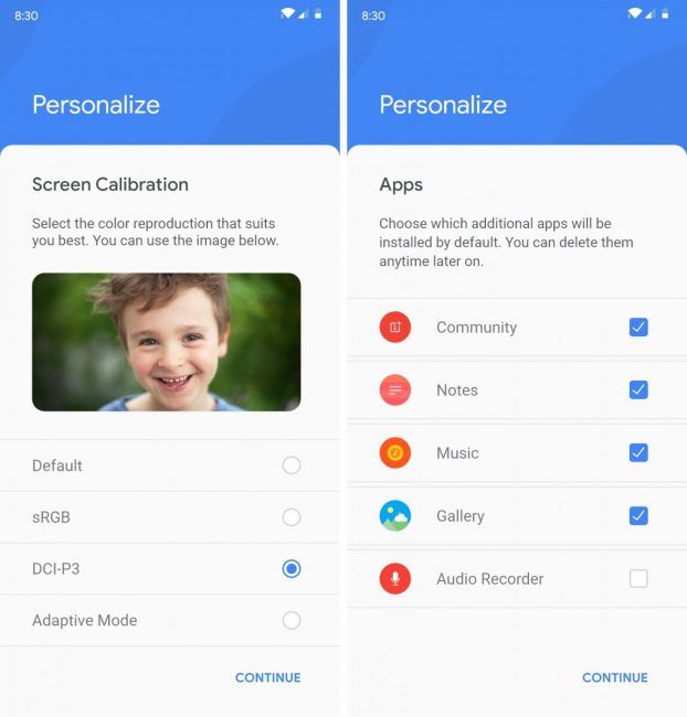 Personalize-Calibration