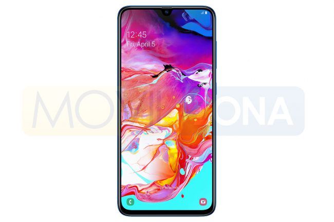 Samsung Galaxy A70 display