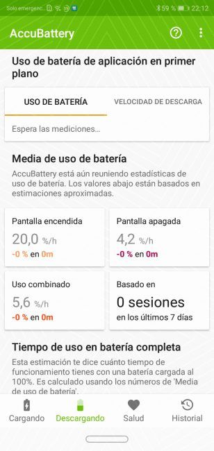 Cosumo del teléfono Huawei Y9 2019