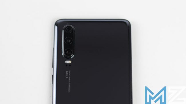 Imagen posterior del Huawei P30